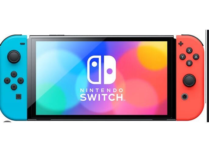 Nintendo Switch OLED 2021 Schwarz/Rot/Blau