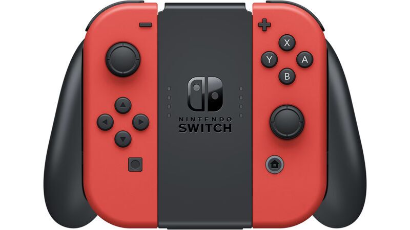 Nintendo Switch OLED 2021 | schwarz/rot 2