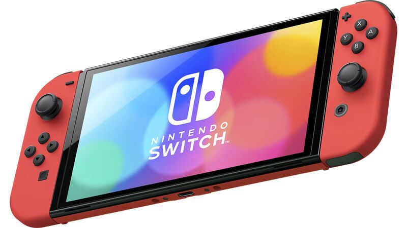 Nintendo Switch OLED 2021 | schwarz/rot 1