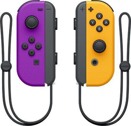 Nintendo Switch OLED 2021 | mäng kaasas | Lilla/Oranž | Valge dokk | 2 kontrollerit | The Legend of Zelda: Link's Awakening, image 4 of 5