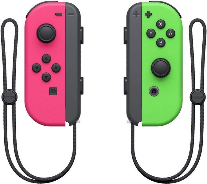 Nintendo Switch OLED 2021 | с игра | зелено/розово | бял док | 2 контролера | Super Smash Bros. Ultimate, image 4 of 5