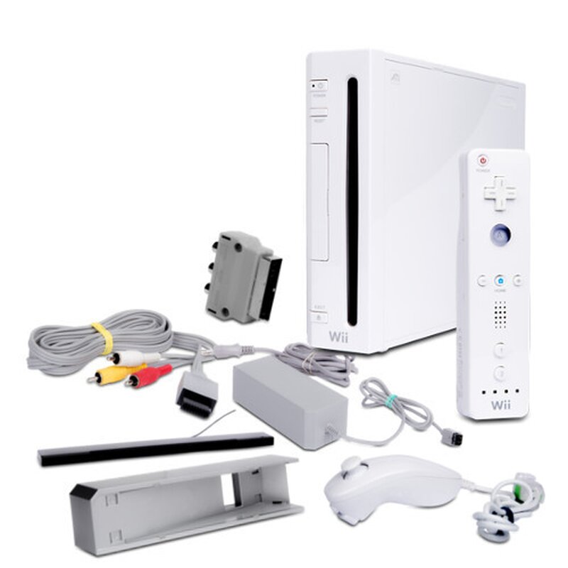 Nintendo Wii Nunchuck | Fjernbetjening hvid | 657 kr. | Nu en 30-dages prøveperiode