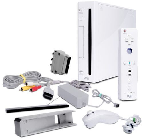 Nintendo Wii | Nunchuck | Fjärrkontroll | vit