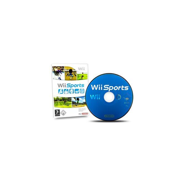 Nintendo Wii | jeu inclus | 1 Nunchuk | 1 Controller | blanc | Wii Sports (DE Version) 4