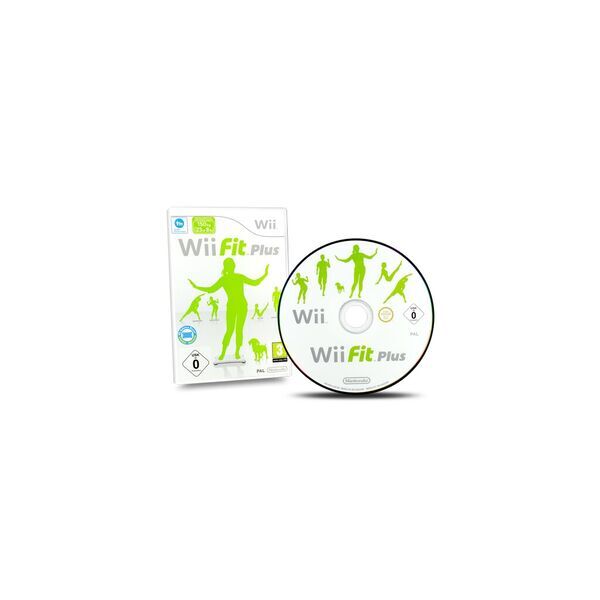Nintendo Wii | inkl. Spiel | 1 Nunchuk | 1 Controller | Balance Board | schwarz | Wii Fit Plus (DE Version) 5