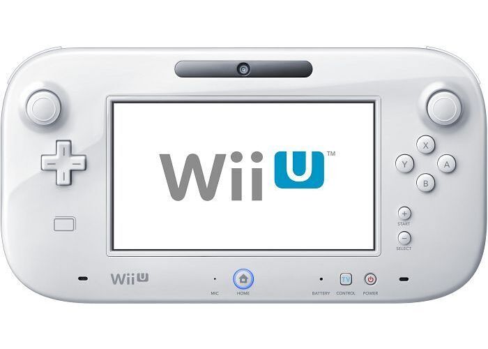 Nintendo Wii U Gamepad Controller Weiß ohne Ladekabel
