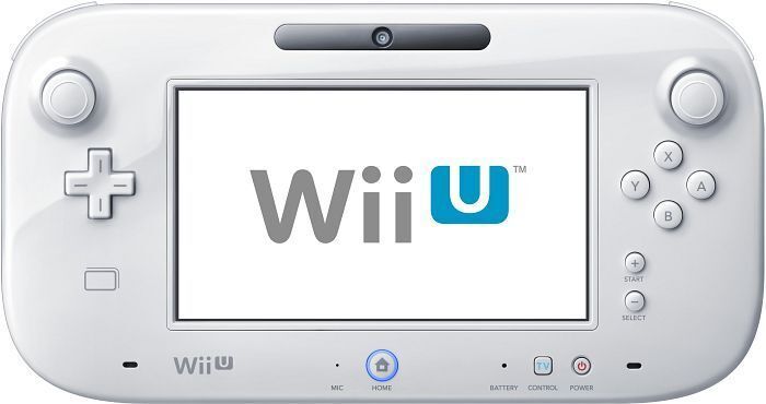 Nintendo Wii U Gamepad Controller | white | without charging cable