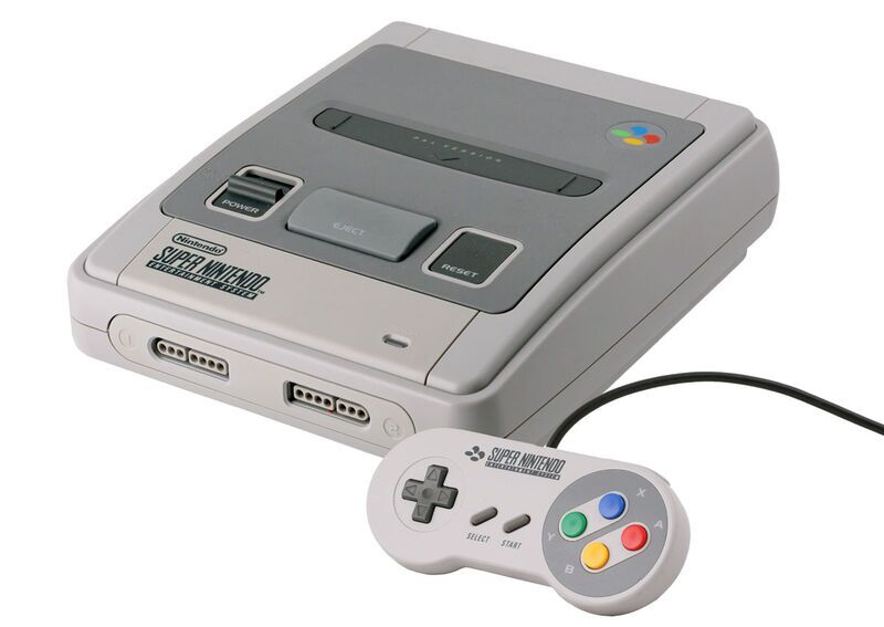 Super Nintendo Entertainment System (SNES) | grå | Super Gameboy Adapter | 1 Controller