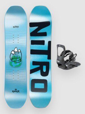 Nitro Ripper Kids + Micro XS Snow Charger (2026) | multicoloured | 96 cm | Set, image 1 of 1