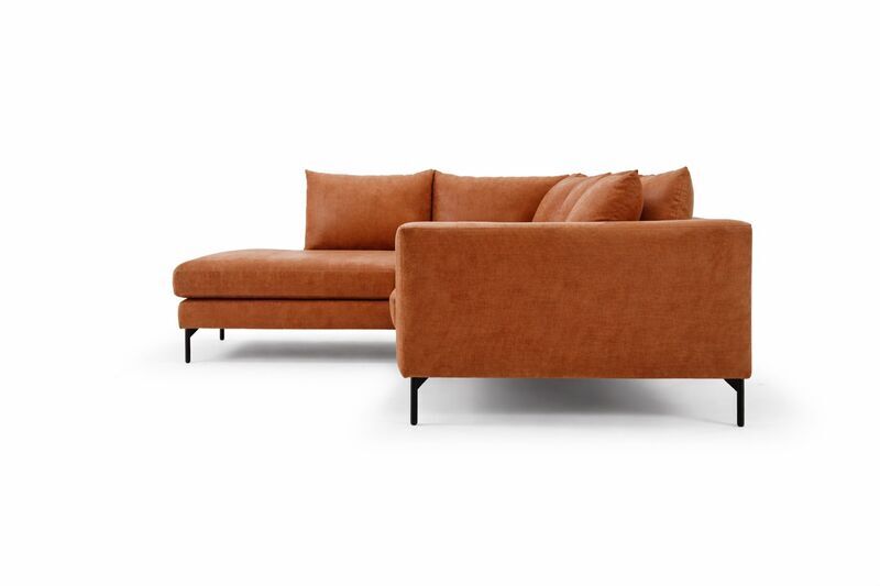 Noa corner sofa left Soffy Cognac | brown, image 1 of 4