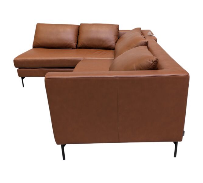 Noa corner sofa left Soffy Cognac | brown, image 4 of 4