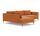 Noa corner sofa left chaise longue Danny Amber | orange, thumbnail 1 of 4