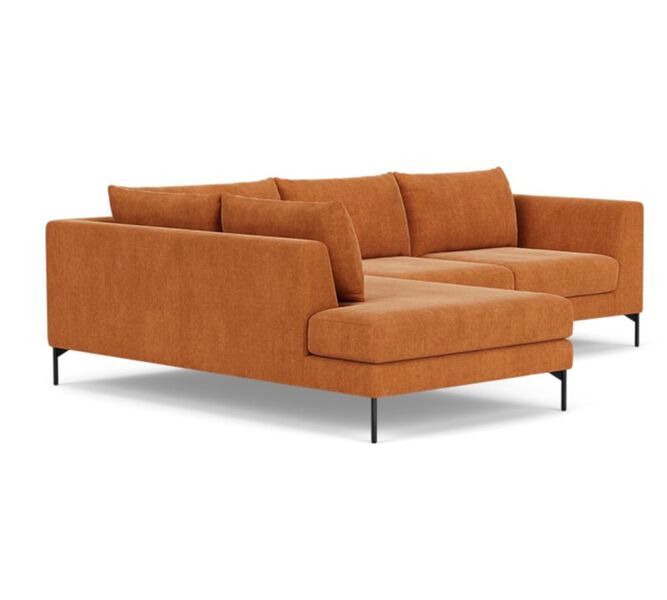 Noa corner sofa left chaise longue Danny Amber | orange, image 1 of 4