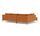 Noa corner sofa left chaise longue Danny Amber | orange, thumbnail 2 of 4