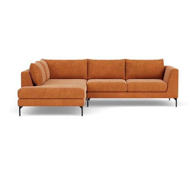 Noa corner sofa left chaise longue Danny Amber | orange, image 1 of 5