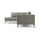 Noa corner sofa left chaise longue Planet Grey Green | grey, thumbnail 1 of 4