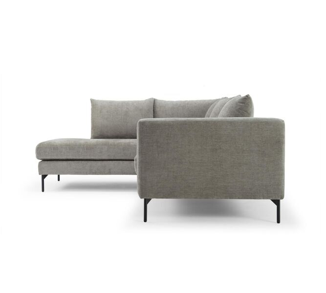 Noa corner sofa left chaise longue Planet Grey Green | grey, image 1 of 4