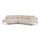 Noa divano chaise longue sinistra Pasha Dune | marrone, thumbnail 1 of 5