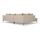 Noa Sofa Récamiere Links Vega Sand Dune | braun, thumbnail 3 of 4
