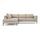 Noa sofa venstre chaiselong Vega Sand Dune | brun, thumbnail 1 of 5