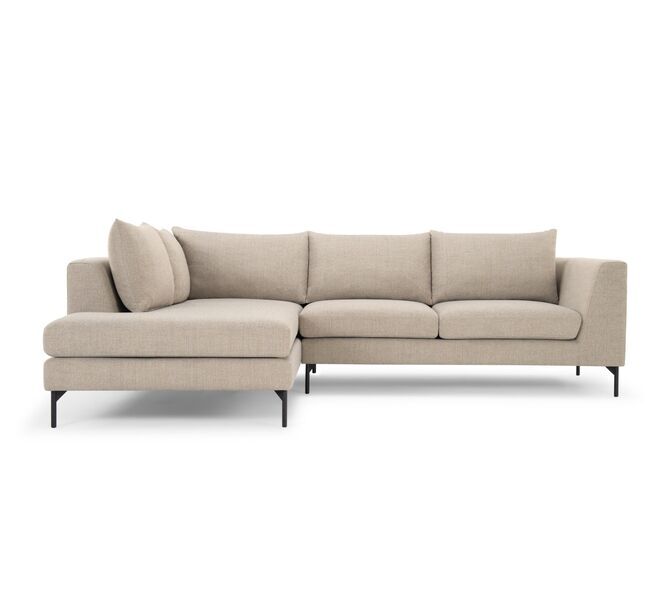 Noa sofa venstre chaiselong Vega Sand Dune | brun, image 1 of 5