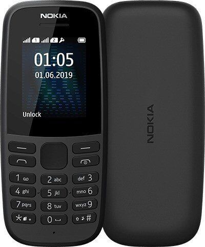 Nokia 105 (2019) | Dual-SIM | schwarz