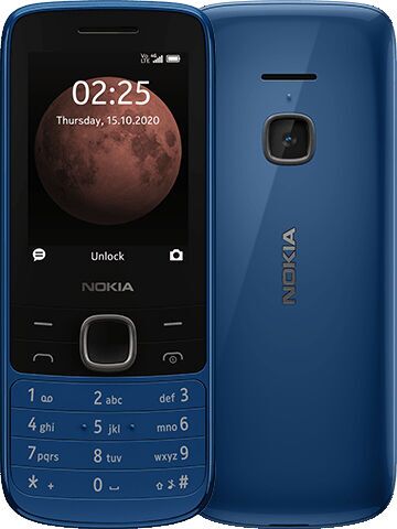 Nokia 225 4G | Dual-SIM | blå