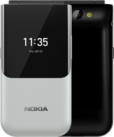 Nokia 2720 Flip | 4 GB | Dual SIM | harmaa