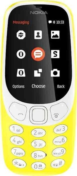 Nokia 3310 (2017) | Dual SIM | keltainen