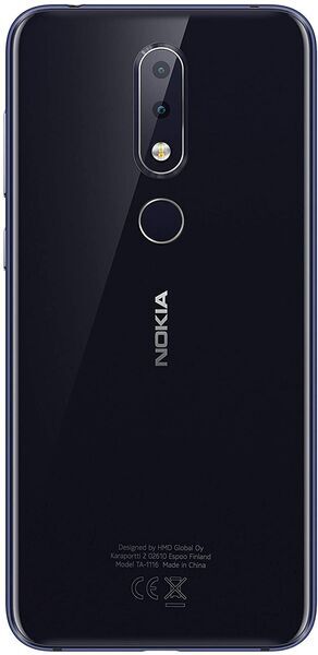 Nokia 6.1 Plus | 64 GB | Dual-SIM | blauw 2