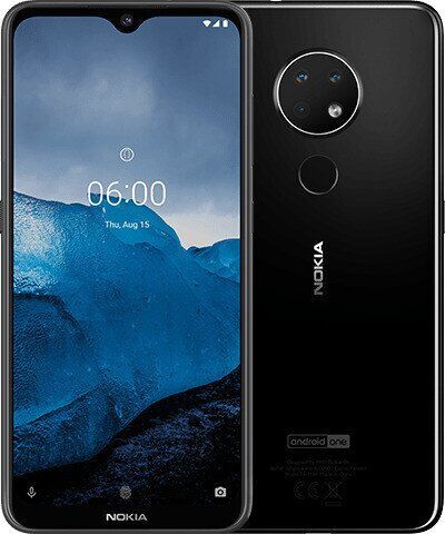 Nokia 6.2 | 64 GB | Dual-SIM | svart