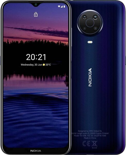 Nokia G20 | 64 GB | Dual SIM | sininen