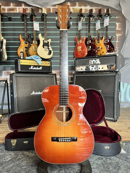 Northwood Studio 00 Vintage Cherry Sunburst 2012 Acoustic Guitar | Cherry Sunburst, image 1 of 5