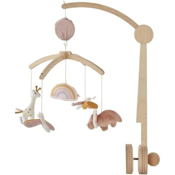 Noukie's Louli & Popsie Mobile Windspiele mit Musik | mehrfarbig 1