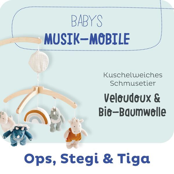 Noukies Musikalisches Mobile Dinosaurier | multicolored 5