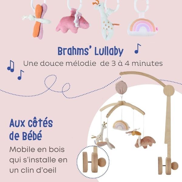 Noukie's Musik-Mobile | pink 3