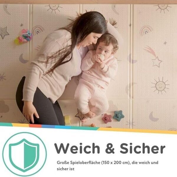 Nuby Wendbare Spielmatte | multicolored 3