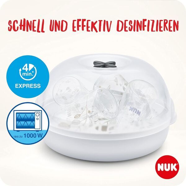 Nuk Micro Express Plus Mikrowellen-Sterilisator | white 2