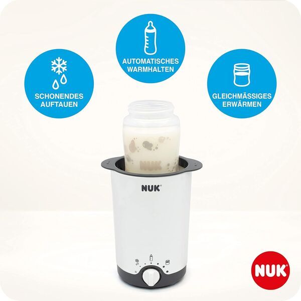 Nuk Thermo 3-in-1 Flaschenwärmer | white 2