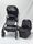 Nuna triv lx all-in-one set 2-in-1 stroller | black, thumbnail 2 of 5