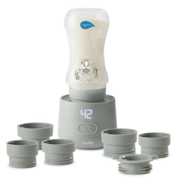 Nuvita 1162 Universeller portable baby bottle warmer | green, image 1 of 2