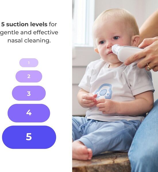 Nuvita Elektrischer Nasensauger | white 3