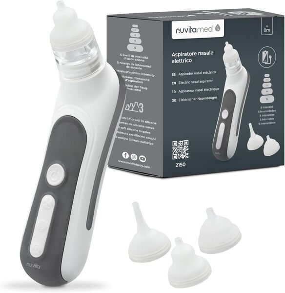 Nuvita Elektrischer Nasensauger | white 4