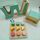 Oh My baby Bundle wooden toy set von 4 workbench, stacking toy, rattle & Autorennbahne | multicolored, thumbnail 2 of 2