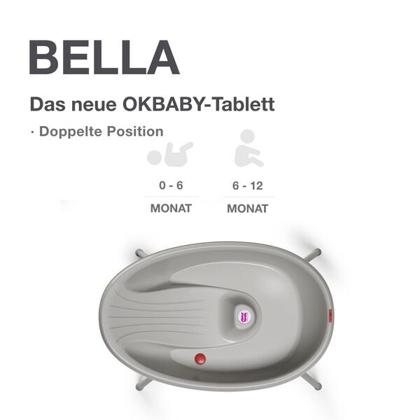 Okbaby Bella Kit Babywanne | grey 2
