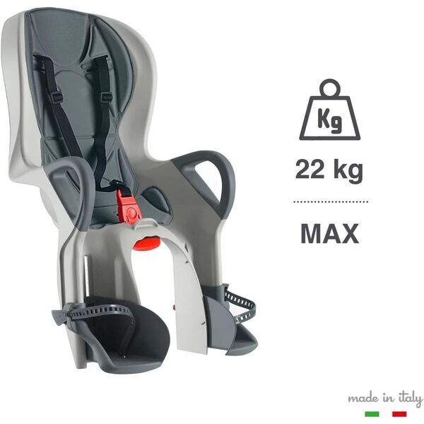 Okbaby Fahrradsitz Hinten | grau 2