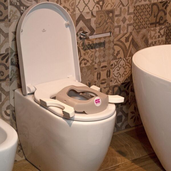 Okbaby Roady Reisetöpfchen Taupe | hellgrau 2