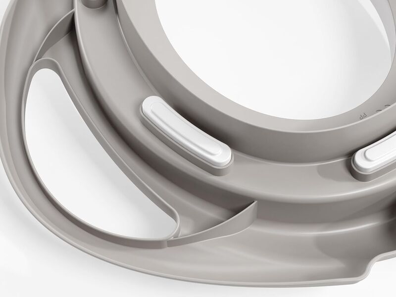 Okbaby Riduttore per sedile WC | grigio, image 3 of 4