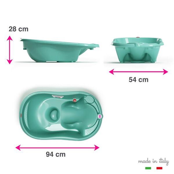 Okbaby Wave Baignoire pour bébé | turquoise, image 3 of 3