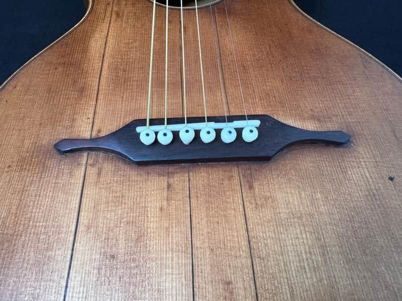 Old German Parlor Guitar 1920s | Original, image 5 of 5